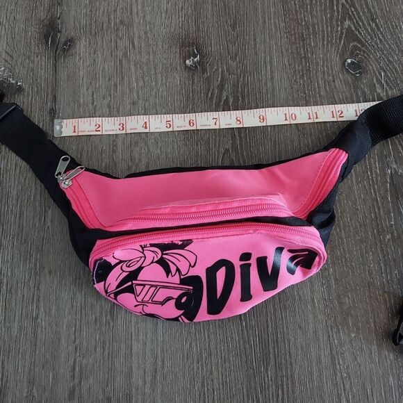 Disney Minnie Mouse Diva Fanny Pack Waist Bag - Picture 10 of 10